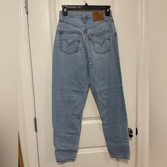 HIGH LOOSE TAPER FIT WOMEN'S JEANS size 24 light wash - Picture 8 of 10